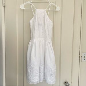 Elegant White Summer Dress
